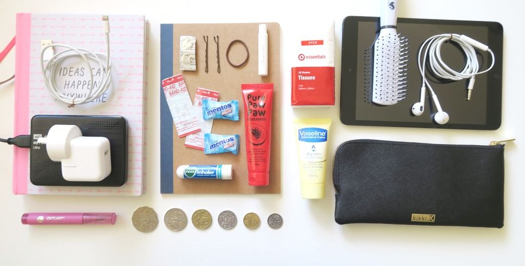 What's In My Bag // Uni Backpack What Caitie Did